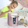 Refasy Touchscreen Piggy Bank ATM Bank Toy for Kids Age 3-12, Electronic Money Bank Coin Bank with Music Kids Safe Birthday Xmas Gifts Toys for 3 4 5 6 7 8 9 10 11 12 Year Old Boys Girls (Rose Gold) view 4