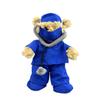 Dark Blue Scrubs Outfit for 6-10 inch Stuffed Animals  Build Bears Plush Doctor Nurse Costume - Hospital Gift, Dress Up, for Surgery Recovery - Healthcare Heroes view 1