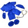 Dark Blue Scrubs Outfit for 6-10 inch Stuffed Animals  Build Bears Plush Doctor Nurse Costume - Hospital Gift, Dress Up, for Surgery Recovery - Healthcare Heroes view 2