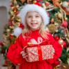 Ambandier Kids Christmas Santa Hat for Toddler Boys Girls, Children Soft Plush Classic Xmas Holiday Hat, Thicken Comfortable Velvet Santa Claus for Christmas New Year Festive Theme Party view 4