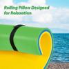 12 x 6 Ft Floating Mat,Water Mat,Lily Pad Floating Mat,3-Layer High Density Tear-Resistant XPE Foam with a 11.8 Ft Bungee Tether for Water Recreation Pool, Lake, Beach, Ocean (126 Ft) view 4