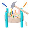 QZJVKBXY Wooden Baby Workbench Pounding Hammer Toy for Toddlers,STEM Educational Preschool Learning Toys for Kids. view 1