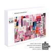 Jigsaw Puzzle 520 Pieces Personalized Photos Puzzle with Storage Bag Abstract Creative Style Puzzles Challenging Picture Puzzle Men Women Home Decor Wooden Puzzles for Family view 3