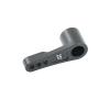 3PCS Aluminum 25T Servo Horn Steering Arm for Arrma 1/8 Kraton Typhon Outcast Talion 1/7 Limitless Mojave Felony Infraction Senton Upgrade Parts(Black) view 3