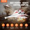 VEVOR RC Plane, 2.4GHZ 4 Channel RC Airplane with 6-Axis Gyro Stabilizer&2 Batteries, Ready to Fly SU-27 Fighter Aircraft Plane Toy for Adults Kids Beginners Boys Birthday/Xmas Child Gift view 2