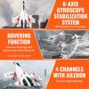 VEVOR RC Plane, 2.4GHZ 4 Channel RC Airplane with 6-Axis Gyro Stabilizer&2 Batteries, Ready to Fly SU-27 Fighter Aircraft Plane Toy for Adults Kids Beginners Boys Birthday/Xmas Child Gift view 4
