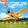 VEVOR RC Plane, 2.4GHZ 4 Channel RC Airplane with 6-Axis Gyro Stabilizer&2 Batteries, Ready to Fly T28 Trainer Aircraft Plane Toy, RC Glider for Adults Kids Beginners Boys Birthday/Xmas Child Gift view 2