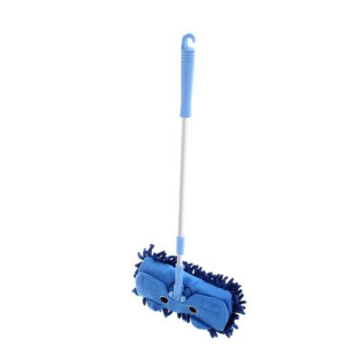 GpahrrDnij Mini Housekeeping Cleaning Tools for Children Kids Mini Mop Birthday Gifts Cleaning and Sweeping Set for Scrub Brush for (Blue, One Size)
