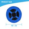 40-Inch Tree Swing Replacement Fabric,Saucer Swing Replacement Cover,Round Saucer Swing Seat Cover,Oxford Fabric(Blue, 40) view 2