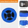 40-Inch Tree Swing Replacement Fabric,Saucer Swing Replacement Cover,Round Saucer Swing Seat Cover,Oxford Fabric(Blue, 40) view 3