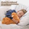 2Pcs Highland Cow Stuffed Animals, Microwavable Stuffed Animal Adorable Fluffy Highland Cow Plush for Warmth Comfort, Heatable Coolable Lavender Scent Toy, Cute Soft Plushies Gift for Kid Boys & Girls view 2
