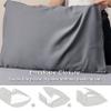 Threadinbox Toddler 400 TC Pillowcase (Teal,2 Pack), 12x20 Pillowcase for Sleeping, Soft and Breathable 100% Egyptian Cotton, Small Kids Pillowcase for Toddler Bed and Travel, Sage Green view 2