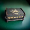 Dice Box - BLACK - 6x4x3 Also holds jewelry and great for desks and desk top items (Beholder) view 2