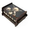 Dice Box - BLACK - 6x4x3 Also holds jewelry and great for desks and desk top items (Goblin) view 1