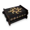 Dice Box - BLACK - 6x4x3 Also holds jewelry and great for desks and desk top items (Blood Hunter) view 1