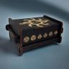 Dice Box - BLACK - 6x4x3 Also holds jewelry and great for desks and desk top items (Blood Hunter) view 2