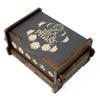 Dice Box - BLACK - 6x4x3 Also holds jewelry and great for desks and desk top items (it's not a Phase) view 1