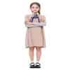 Stciqok Girls Halloween Dress 2 Pieces Horror Doll Cosplay Costumes Kids Party Dress Carnival Outfit Beige,XX-Large view 4