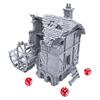 EnderToys Ruined Water Mill by Printable Scenery, 3D Printed Tabletop RPG Scenery and Wargame Terrain 28mm Miniatures view 2