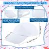Adult DIY Baseball Caps Adjustable White Baseball Hat Summer Sport Ball Cap Blank Baseball Cap Bulk for Men Women Outdoor (8) view 2