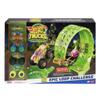 Hot Wheels Monster Trucks Glow in The Dark Epic Loop Challenge Playset view 1