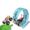 Hot Wheels Monster Trucks Glow in The Dark Epic Loop Challenge Playset view 4