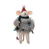 Felt Mouse with Faux Fur Sweater, 3 Styles by Creative Co-Op view 4