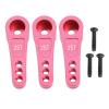3PCS Aluminum 25T Servo Horn Steering Arm for Arrma 1/8 Kraton Typhon Outcast Talion 1/7 Limitless Mojave Felony Infraction Senton Upgrade Parts(Red) view 1
