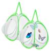 CIYODO 2pcs Butterfly House Cage Soft Mesh Butterfly Habitat Fabric Jumping Spider Enclosure view 1