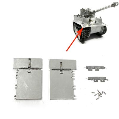 Mato Metal Front Mud Flaps for 1/16 1:16 RC Tiger 1 Tank