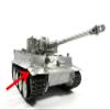 Mato Metal Front Mud Flaps for 1/16 1:16 RC Tiger 1 Tank view 2