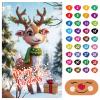 JOFONY Christmas Series Pin The Nose On The Reindeer,Classic Game for Kids and Adults in Christmas Party Home Family Gathering Theme Party view 1