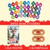 JOFONY Christmas Series Pin The Nose On The Reindeer,Classic Game for Kids and Adults in Christmas Party Home Family Gathering Theme Party view 2