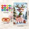 JOFONY Christmas Series Pin The Nose On The Reindeer,Classic Game for Kids and Adults in Christmas Party Home Family Gathering Theme Party view 3