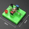 1Pc Green DIY DC Electrical Motor Assemble KIT - STEM Science Lab Educational Physics Learning Experiment Ornaments for Electrical Motor Light in Weight,Learning and Education(ZS584) view 2