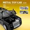 Metal Toy Cars of Sweptail, 1:24 Scale Rolls-Royce Model Diecast Cars with Door/Sound/Light/Pull Back, Collectible Car Toy Gift for Christmas Birthday view 2