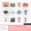 Zhuazhou Doljabi KoreanZhuajiu Set Items Chinese Traditional Gifts 1 Year Old Birthday Set Chinese Doljanchi Items Dohl Korean Birthday Ceremony 1st Korean Birthday (Girl) view 3
