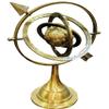 rass Celestial Globe Armillary Globe Showpiece Brass Armillary view 1