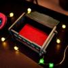 Dice Box - BLACK - 6x4x3 Also holds jewelry and great for desks and desk top items (Dragons Eye - PERSONALIZED) view 3