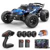 Womaqu Rc Cars 1:14 All Terrain RC Car for Adults & Boys, 4WD Off-Road RC Truck High Speed Fast 40+ KPH, 4X4 Waterproof Remote Control Car with 2 Rechargeable 1300 mAh Batteries view 1