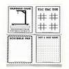 Discount Office Source Game Pads - 800 Count Tabletop Game (Xs & Os, Hangman, Dot to Dot, Scribble Pad - All Ages) view 1