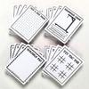 Discount Office Source Game Pads - 800 Count Tabletop Game (Xs & Os, Hangman, Dot to Dot, Scribble Pad - All Ages) view 3