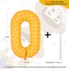 40 In Matte Yellow Number Balloons Helium Foil Mylar Balloon Birthday Party banquet Decoration Digital 0 view 2