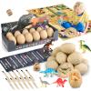 Dinosaur Eggs Dig Kit - Dinosaur Toys for Kids 5-7, Dinosaur Eggs Excavation Kit with 12 Dinosaurs Inside, Fossil Dino Toy, Dinosaur Gifts for Boys Girls 6 and Up Year Old Birthday Easter Gifts view 1