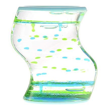 Generic A and E Imports - Liquid Motion Bubbler - Blue/Green