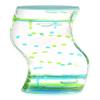 Generic A and E Imports - Liquid Motion Bubbler - Blue/Green view 1