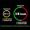 207 Glow Sticks Bulk Party Pack, Halloween Glow Sticks For Kids Camping, Glow In The Dark Sticks,8 Glow Party Supplies Bracelets with Connectors view 3