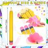 44 Inch Giant Inflatable Pencils Balloon Back to School Dimensional Pencils Balloon Graduation Party Decoration for Back to School Classroom Garden Room Birthday Party Decorations view 2