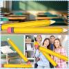 44 Inch Giant Inflatable Pencils Balloon Back to School Dimensional Pencils Balloon Graduation Party Decoration for Back to School Classroom Garden Room Birthday Party Decorations view 4
