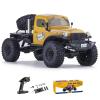 RocHobby Atlas 1/10 RC Crawler, RC Rock Truck Off Road, RC Car Indoor&Outdoor 2 in 1, RC Rock Crawler 4x4 Hobby Grade for Adults Need to Complete (Yellow) view 1